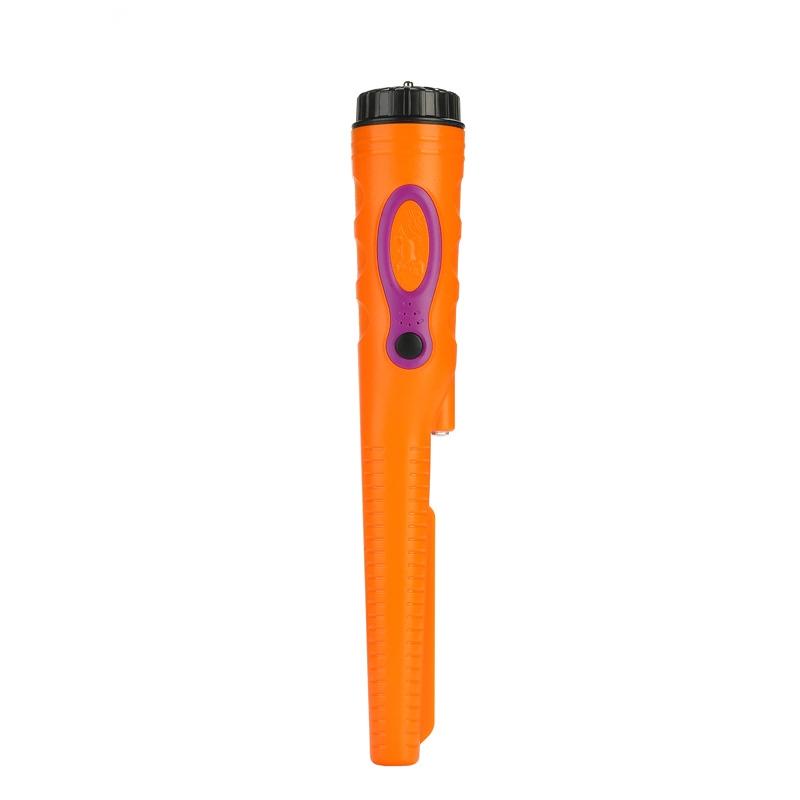 Outdoor Handheld Metal Detector for Treasure Hunting - Orange Green 12