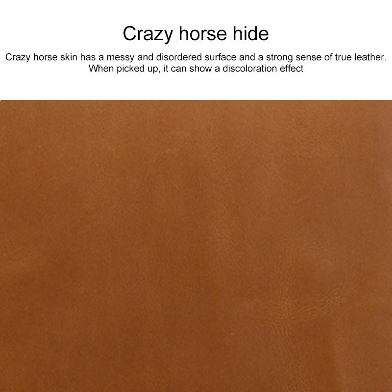 Premium Leather Business Laptop / Tablet Zipper Bag - Universal Fit - Coffee 4