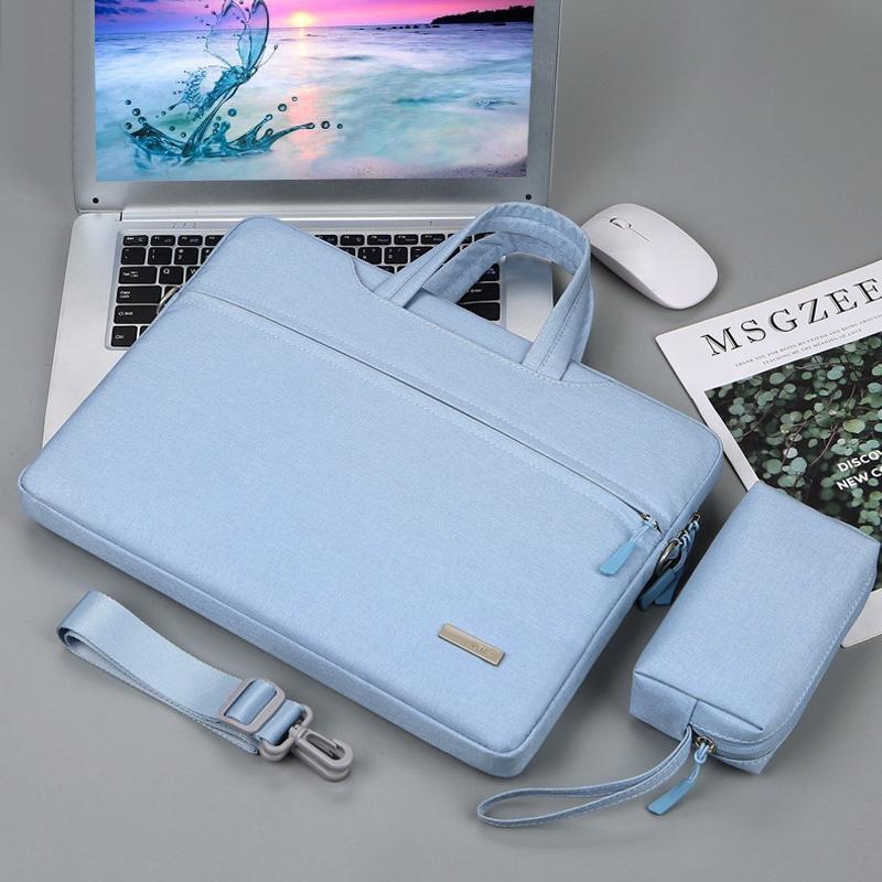 12 Laptop Handbag with Shoulder Strap and Power Bag - Inner Bag - Grey 14