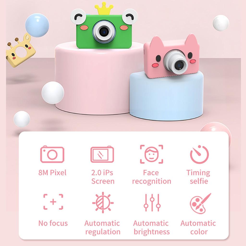 Mini Digital Sport Camera with 8.0mp Lens 2.0 Screen Elk-shaped Case & 32gb Memory for Kids 8