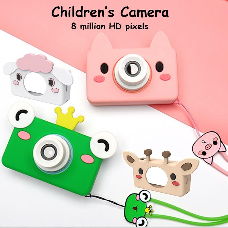 Mini Digital Sport Camera with 8.0mp Lens 2.0 Screen Elk-shaped Case & 32gb Memory for Kids 9