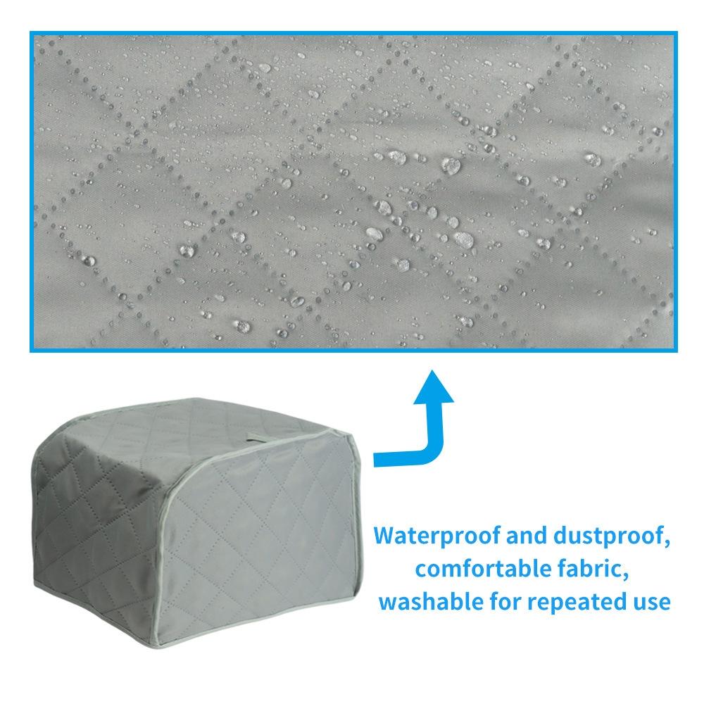Large Home Bread Maker Dust Cover - Polyester - Gray 6