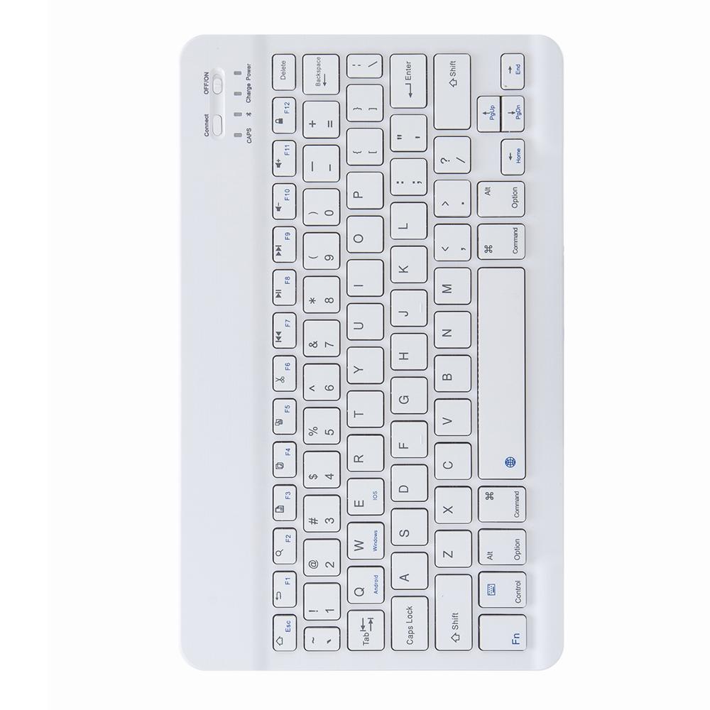 Leather Case With Bluetooth Keyboard For Ipad 9.7 2018 & 2017 - Three-Fold Holder - Purple 4