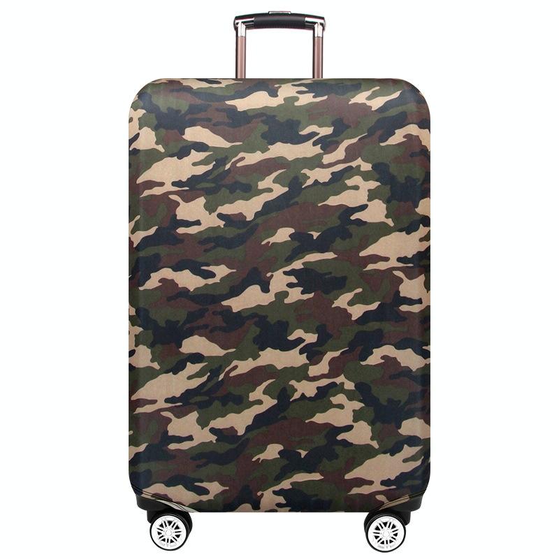 Protective Dustproof Cover for Travel Trolley Suitcase - Medium Size - Camouflage 3 9