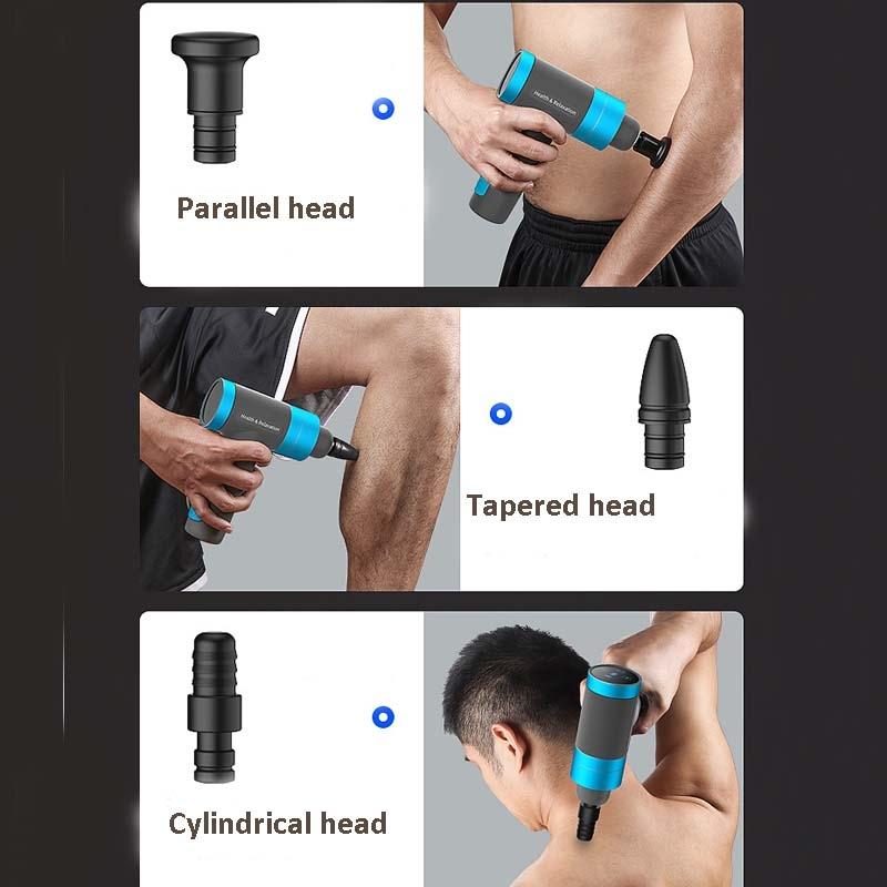 Extreme Edition Rechargeable Muscle Massage Gun - Gray 9