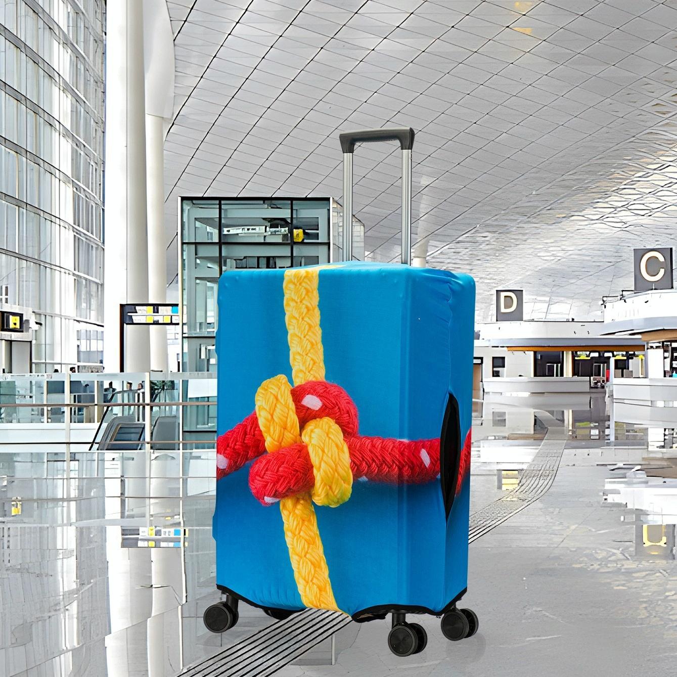 Travel Trolley Case Dustproof Sleeve - Fits 18-20 Inch Luggage - Protects from Dust and Wear - T-006 - For 20-22 Inch M 8