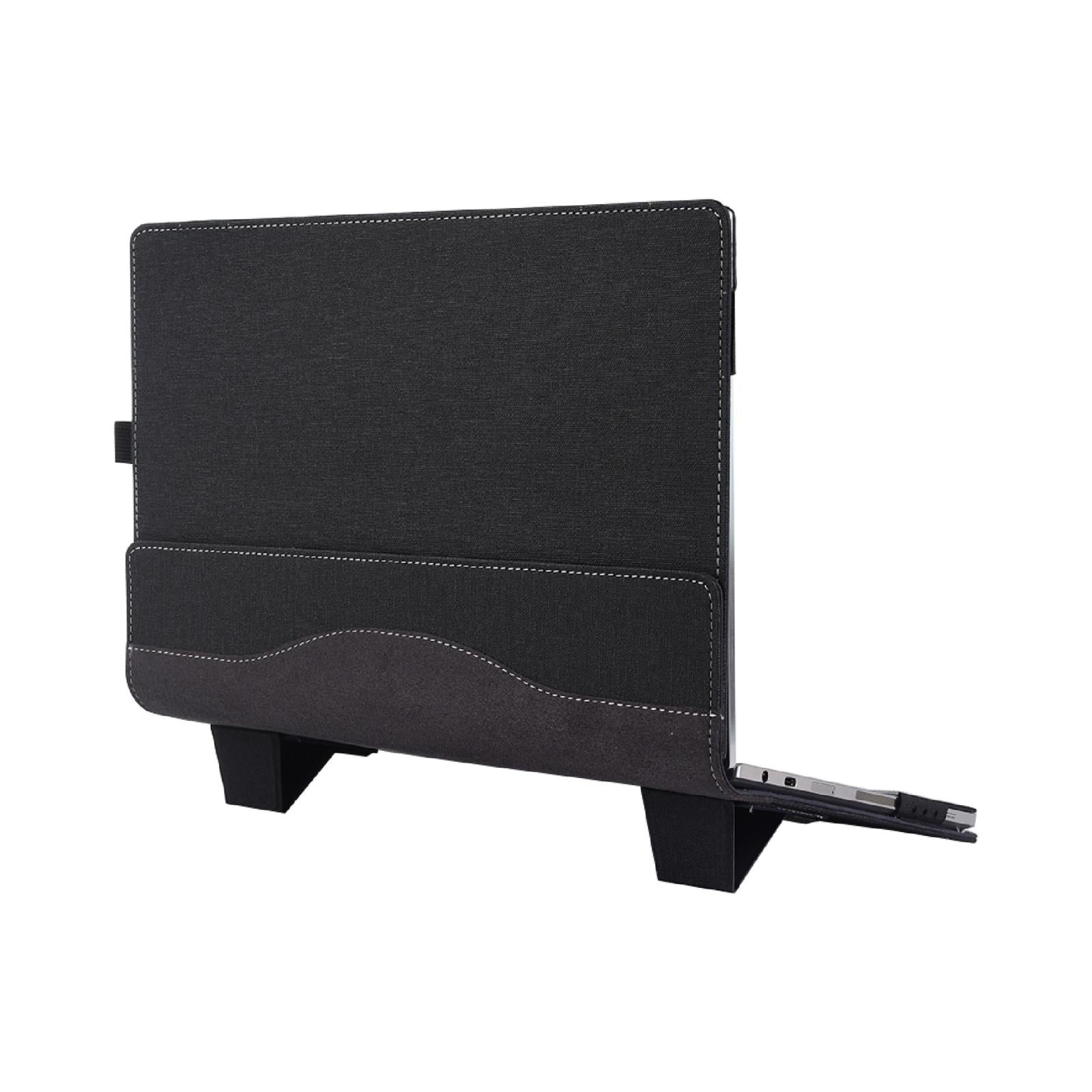 Protective Leather Laptop Case With Stand - 13.3 Inch - Wine Red - For Samsung Galaxy Book Pro 360