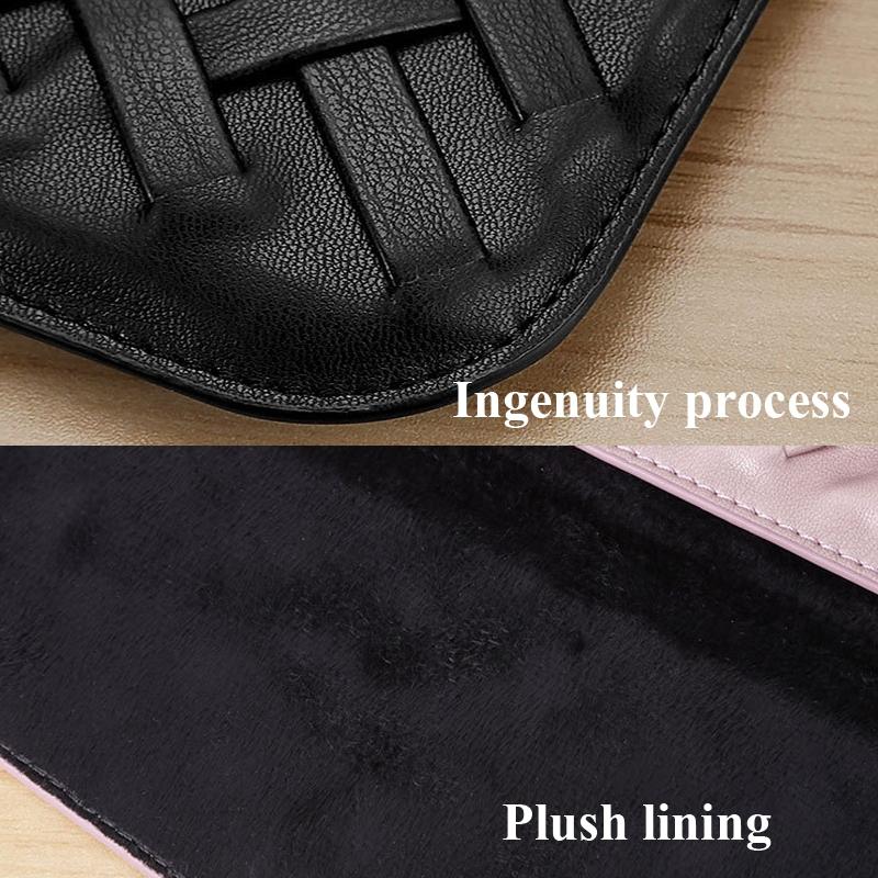 12 Inch Hand-Woven Notebook Liner Bag For Computers - Golden 7