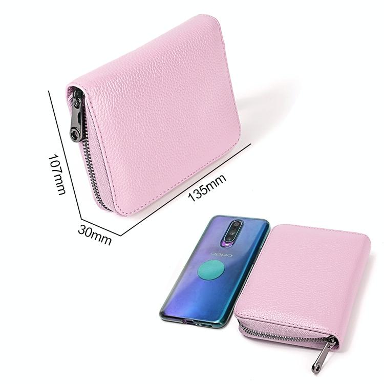 Leather Rfid Wallet - Sleek and Secure - Coffee 4