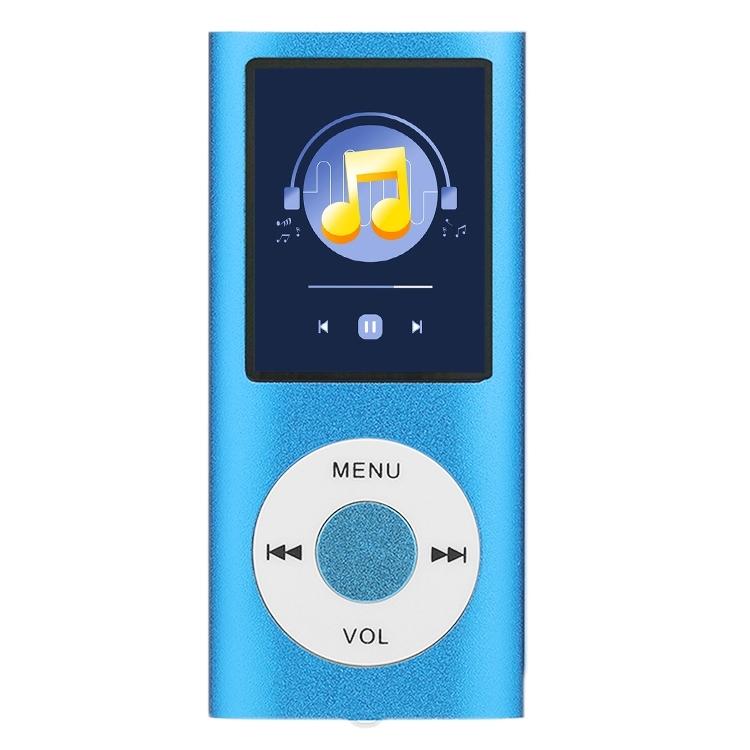 1.8 Inch Metal Mp4 Player + 16G Tf Card + Earphone + Cable - Rose Red - With Earphone+Cable
