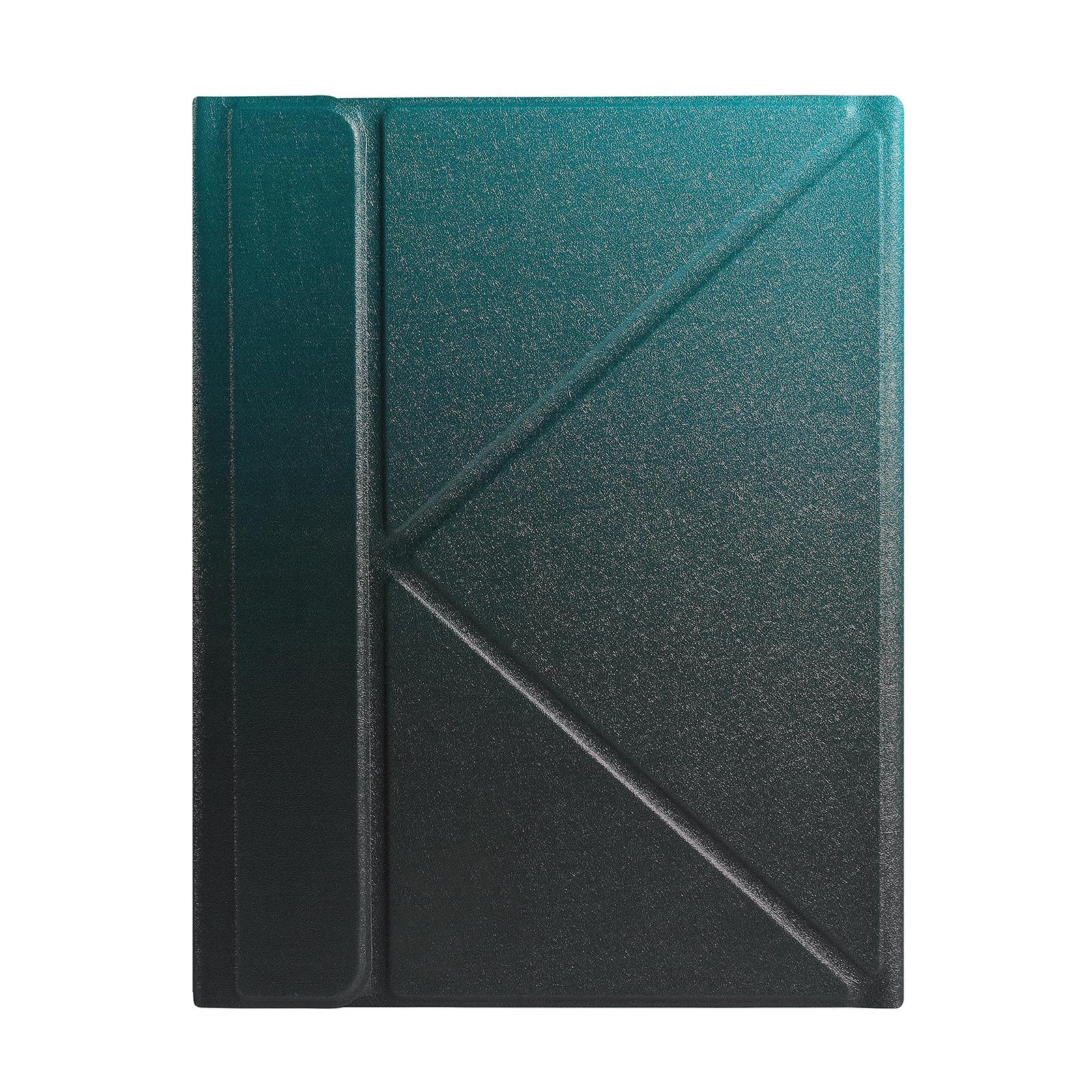 Bluetooth Keyboard Leather Case For Ipad Pro 11 With Holder & Pen Slot - Gradient Dark Green 3