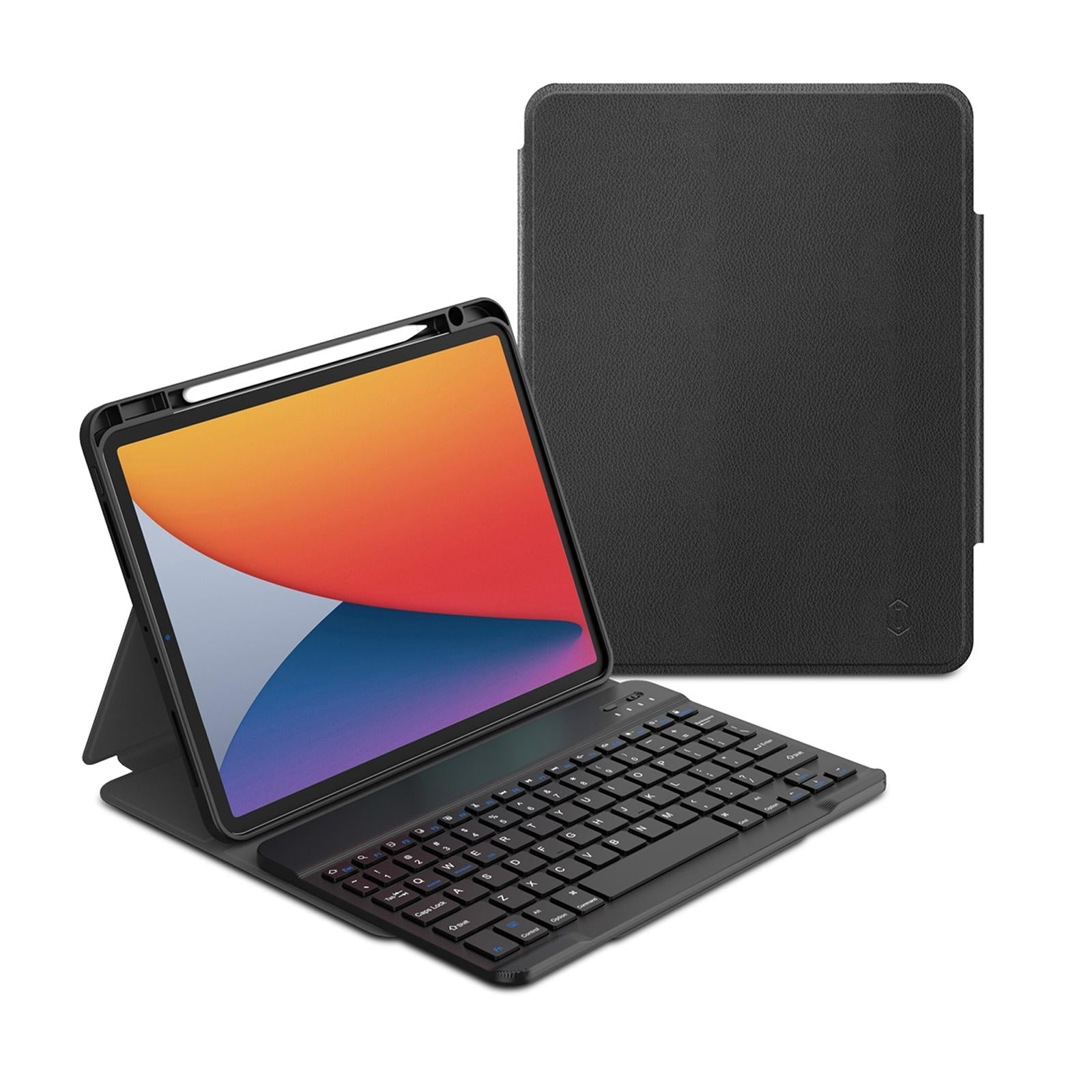 Detachable Keyboard Tablet Case With Magnetic Skin Feel - Blue 12