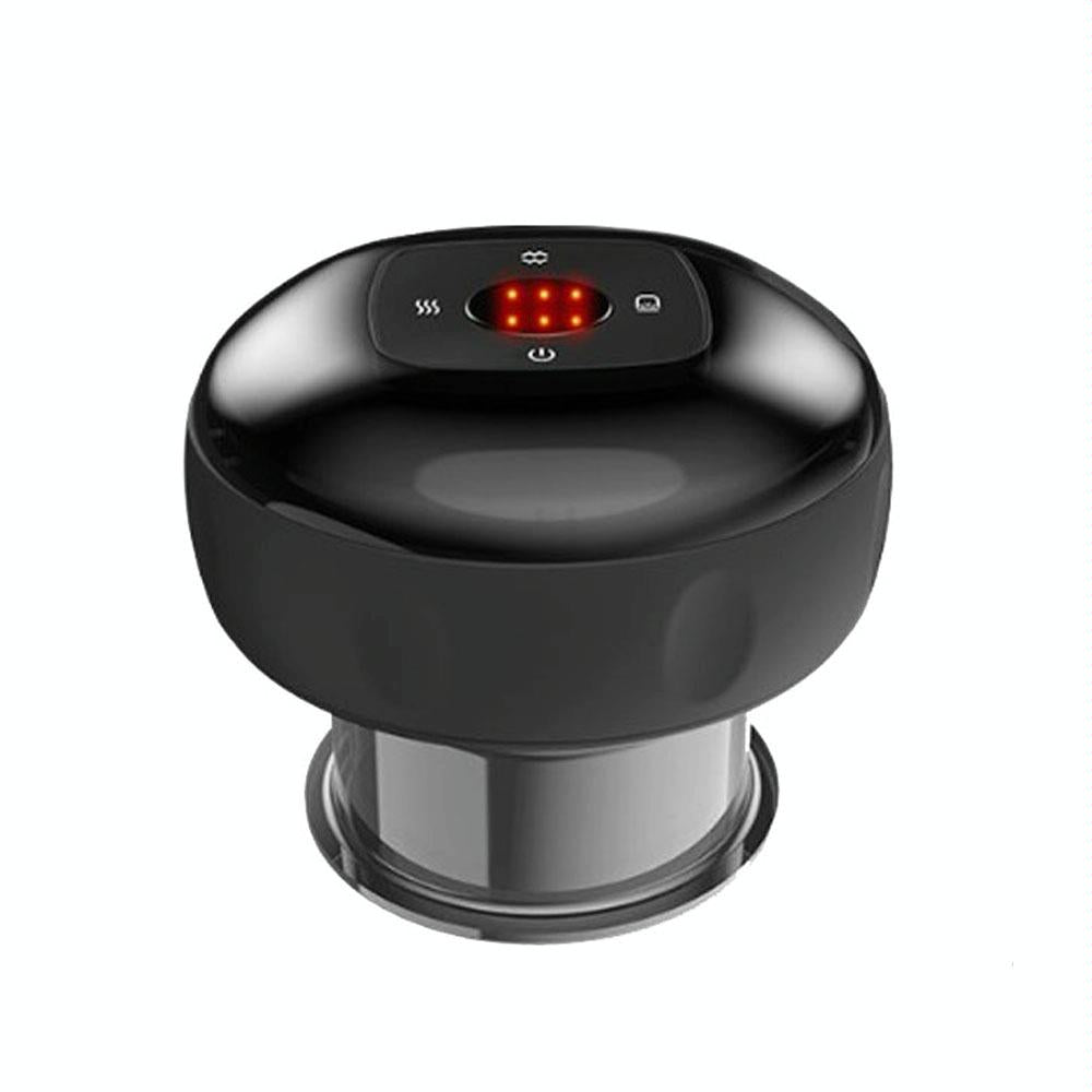 Electric Cupping Massager Compact & Effective - Red Wine 9
