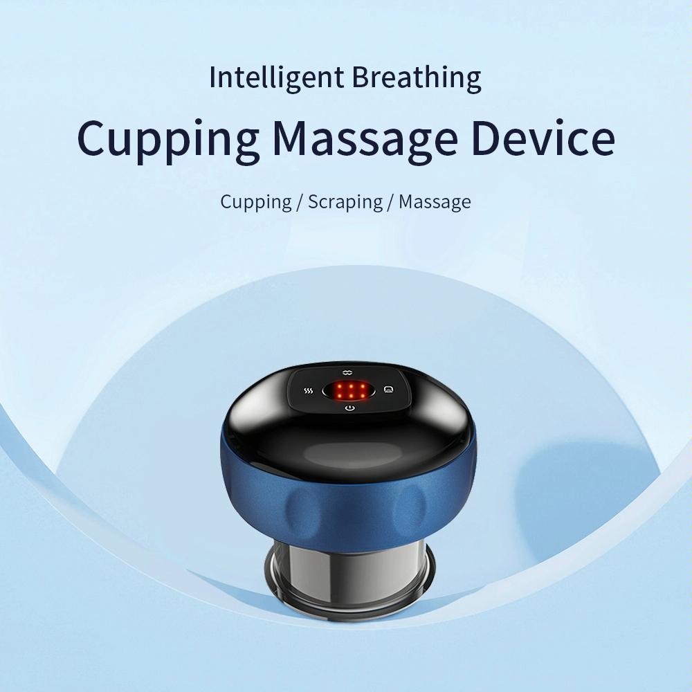 Electric Cupping Massager Compact & Effective - Red Wine 13