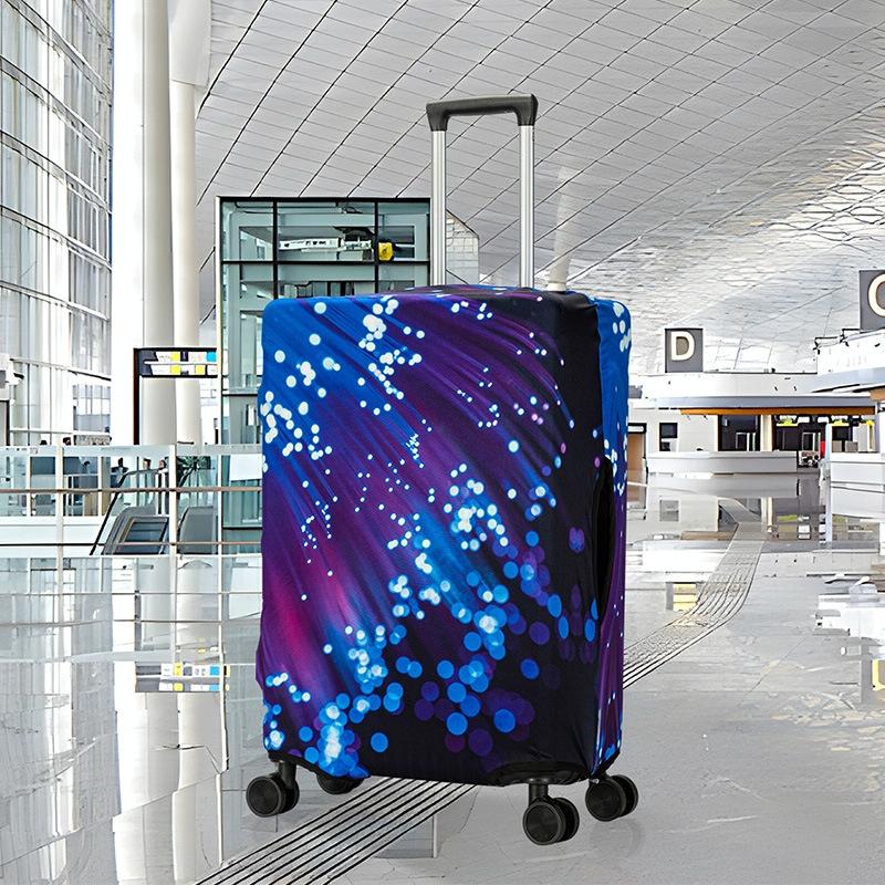 Thick Elastic Luggage Cover for Outdoor Travel - Fits 22-24 Inches - T-018 - L (22-24 Inches) 9