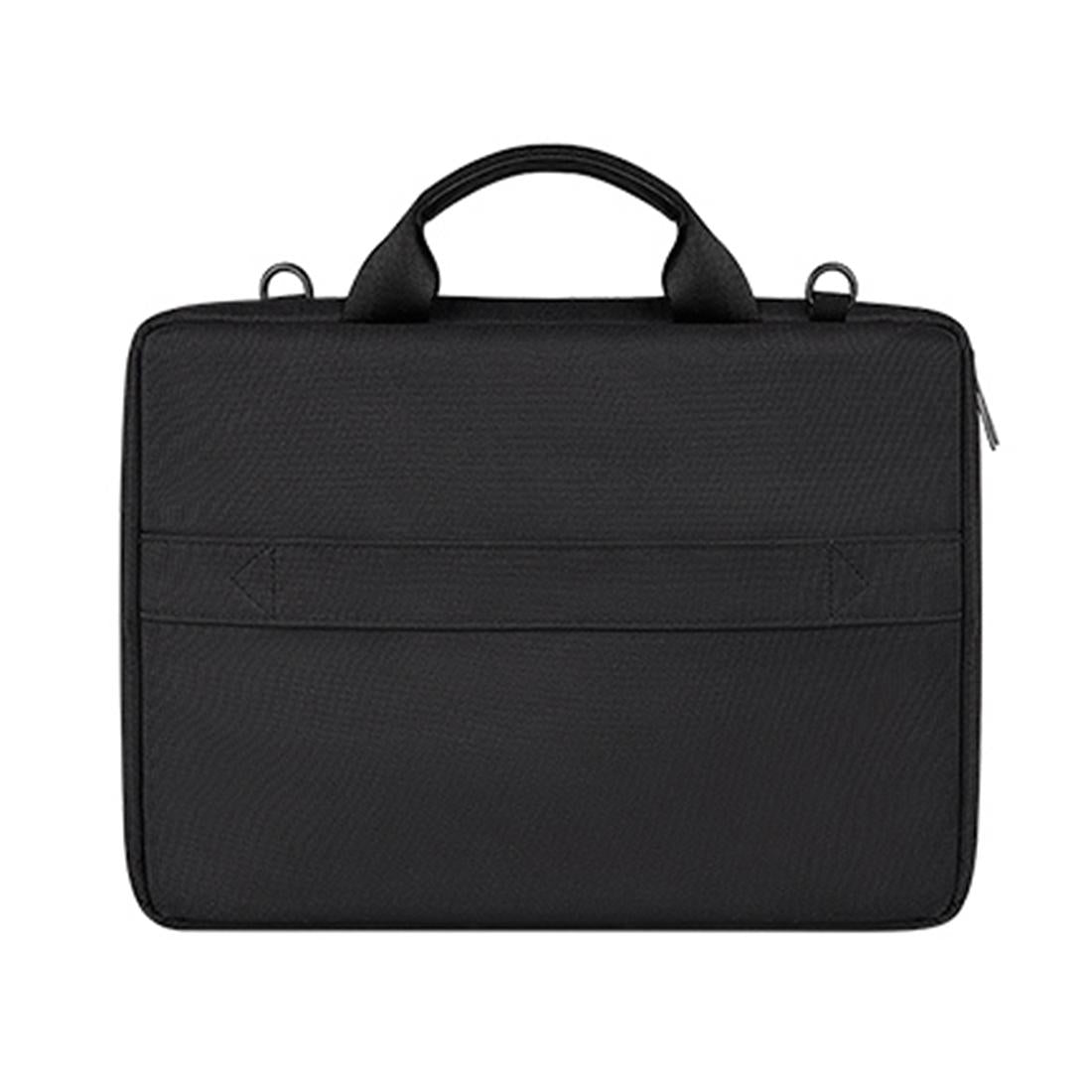 15.6 Inch Thickened Polyester Laptop Bag - Silver Gray 10