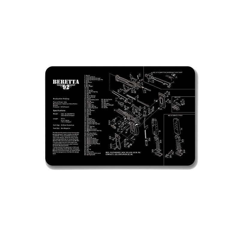 2 Pack Non Slip Office Gaming Mouse Pad 5Mm - Sps-Browninghi-Power 11