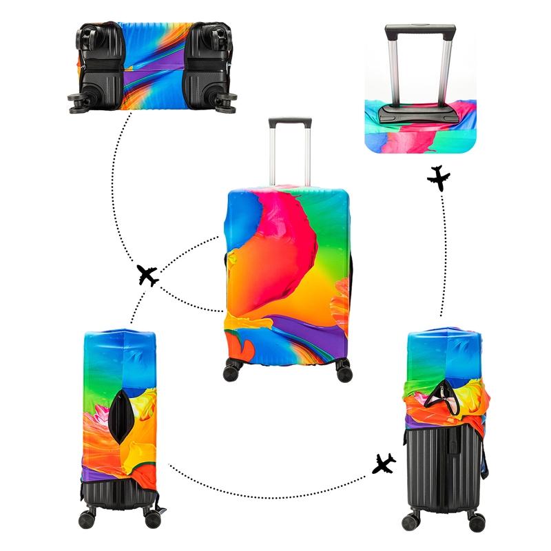 Travel Trolley Case Dustproof Sleeve - Fits 18-20 Inch Luggage - Protects from Dust and Wear - T-006 - For 24-26 Inch Xl 3
