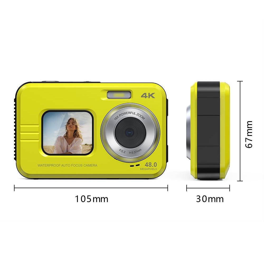 Waterproof 48mp Dual Screen Outdoor Camera - Wdc901 - Blue 3