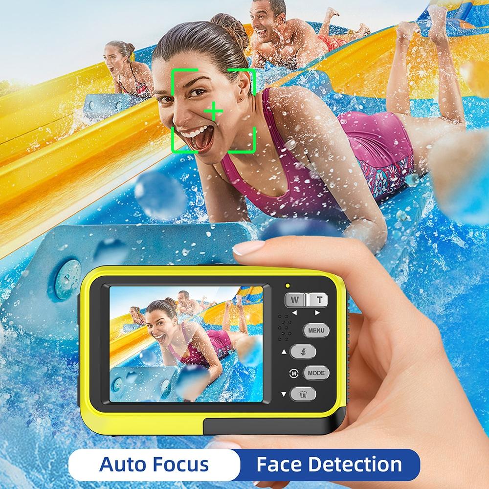 Waterproof 48mp Dual Screen Outdoor Camera - Wdc901 - Blue 5