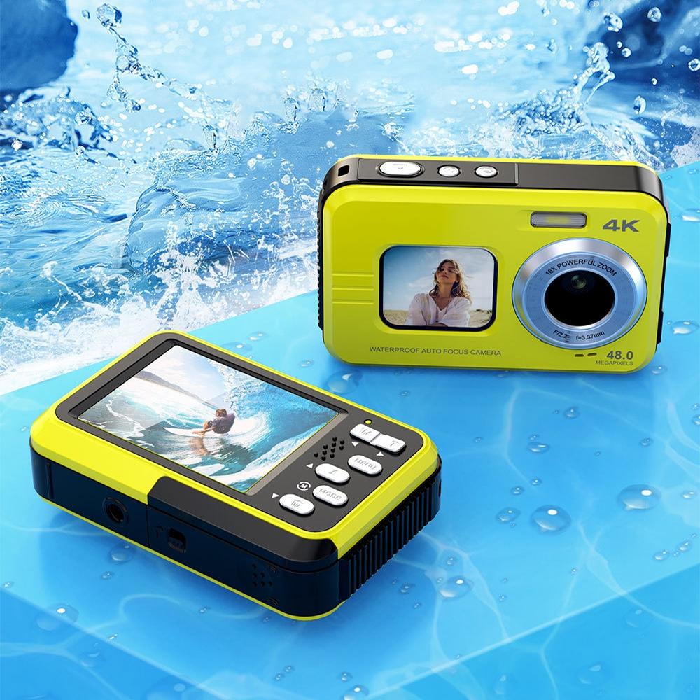 Waterproof 48mp Dual Screen Outdoor Camera - Wdc901 - Blue 10