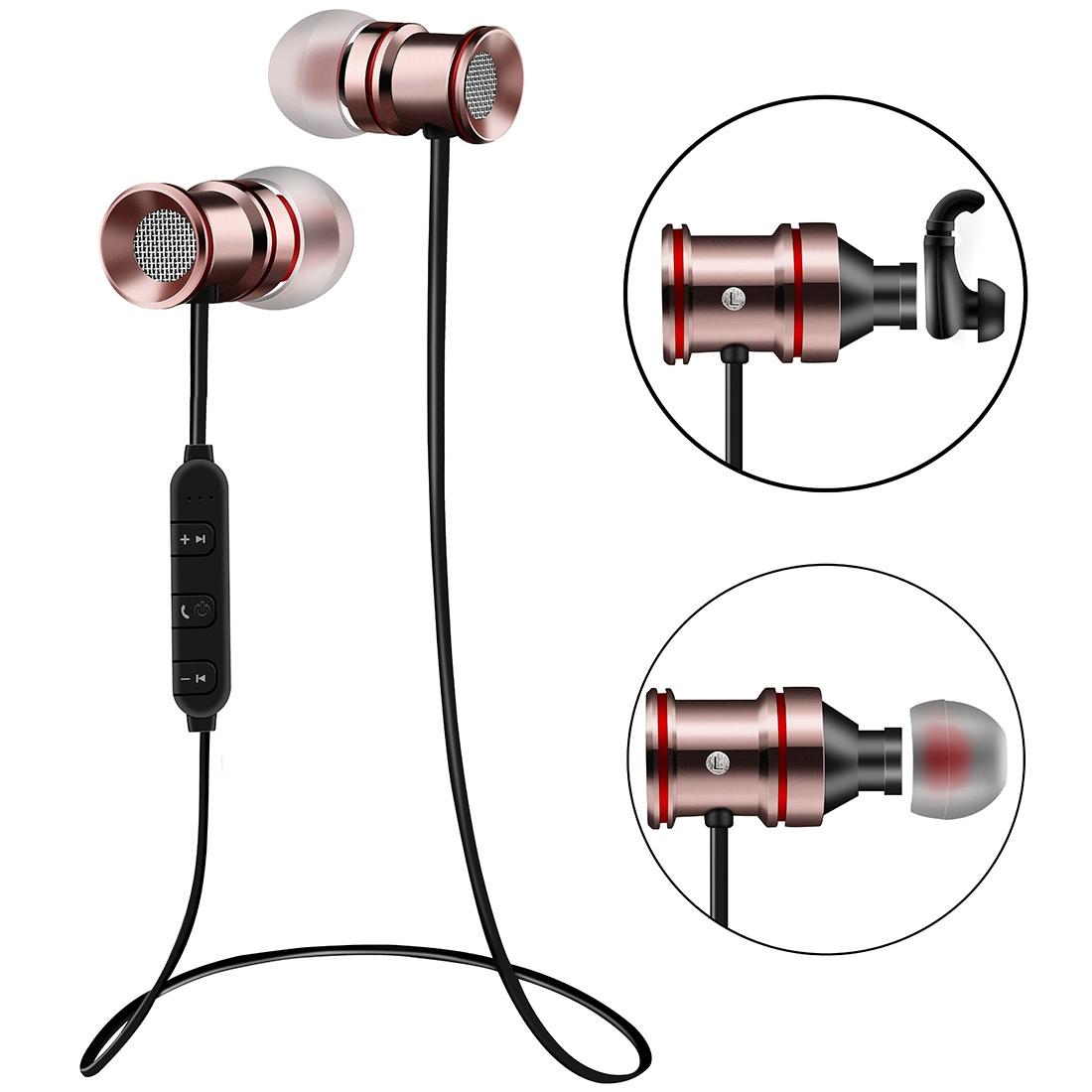 Waterproof Magnetic Sport Earbuds with Mic - Wireless Bluetooth V4.1 - Ip7G9654C 10