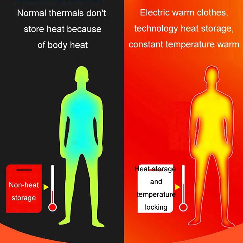 Winter Smart Dual-Control 13-Zone Charging Heating Vest - Red - Xxl 8