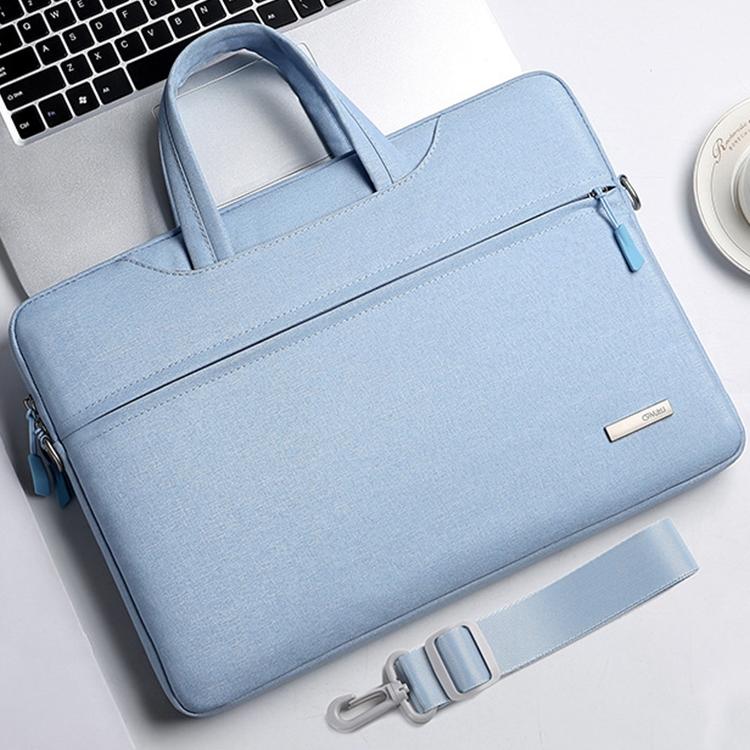 15.6 Inch Inner Bag with Shoulder Strap for Handbag or Laptop - Grey 12