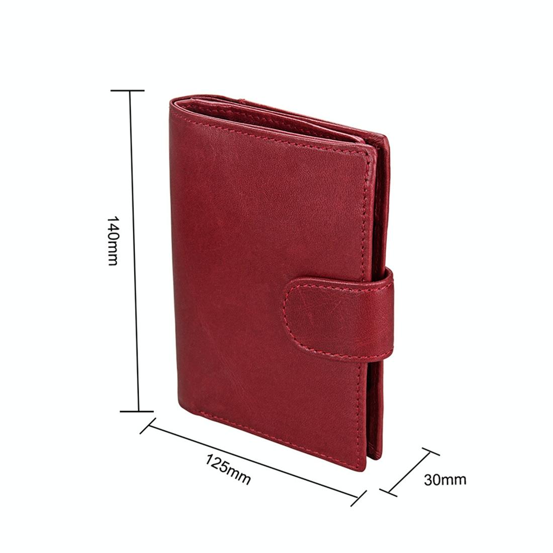 Men Rfid Leather Passport Wallet - Compact & Secure - Coffee 10