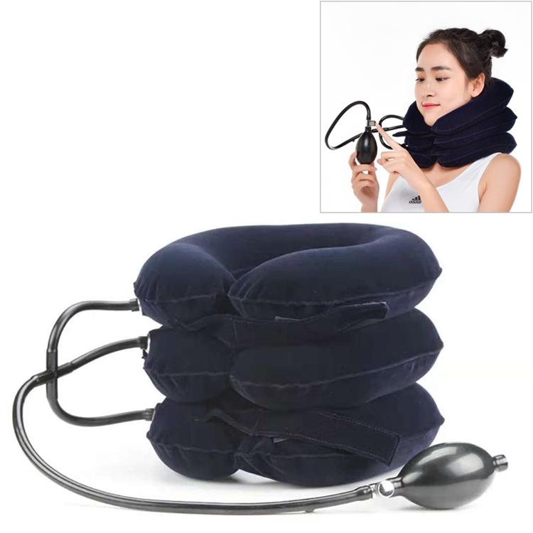 Full Cashmere Cervical Traction Instrument Neck Massage & Support - Coffee 10