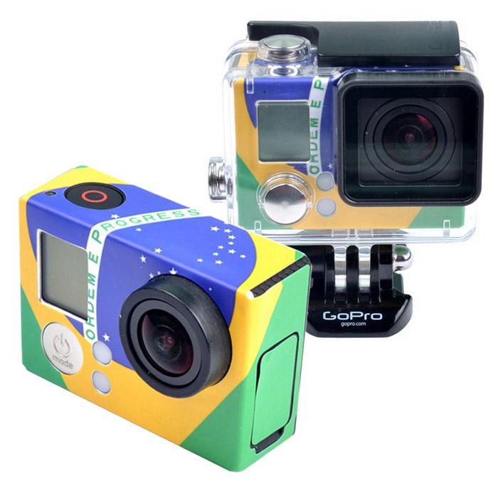 Custom Sticker for Gopro Hero3 / 3 Case - Us Flag 3