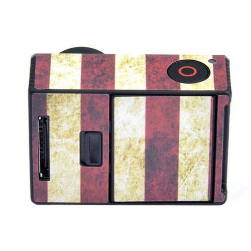 Custom Sticker for Gopro Hero3 / 3 Case - Us Flag 12