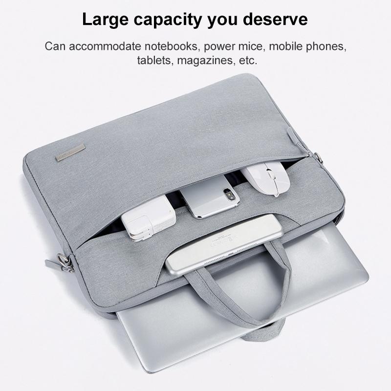 16.1 Inch Inner Bag for Handbag or Laptop - Grey 3