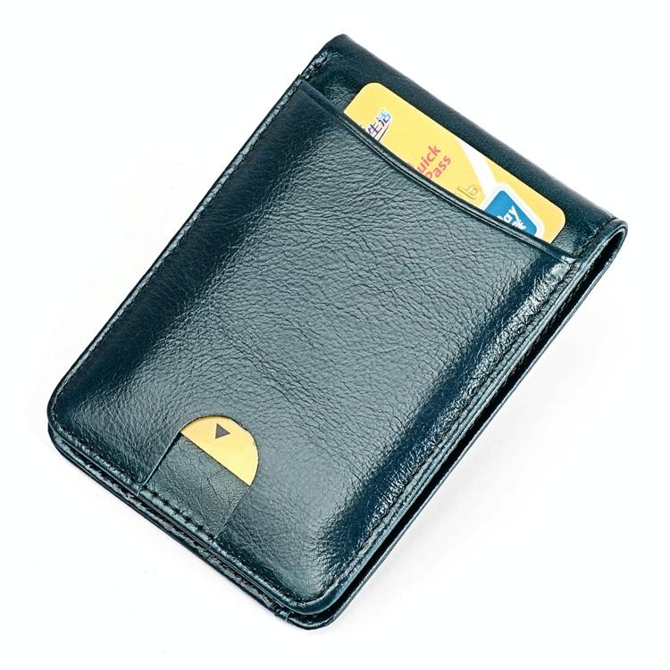 Leather Rfid Billfold Wallet - Mini Size - Coffee 4
