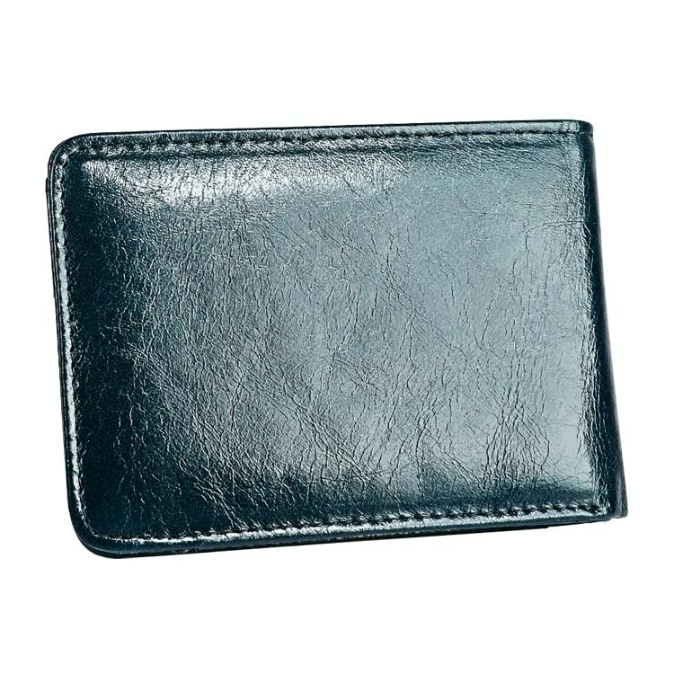 Leather Rfid Billfold Wallet - Mini Size - Coffee 5