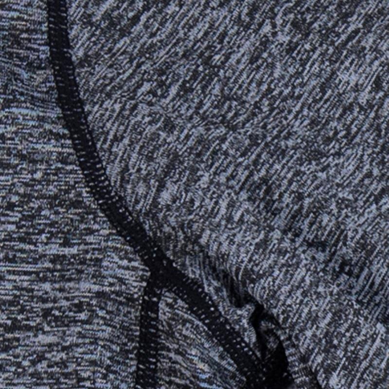 Men's Black Hooded Zipper Coat Size L - L 13