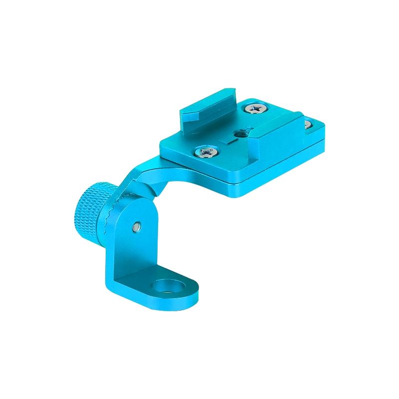 Universal Motorcycle Phone Bracket for Action Cameras - Cyan 10