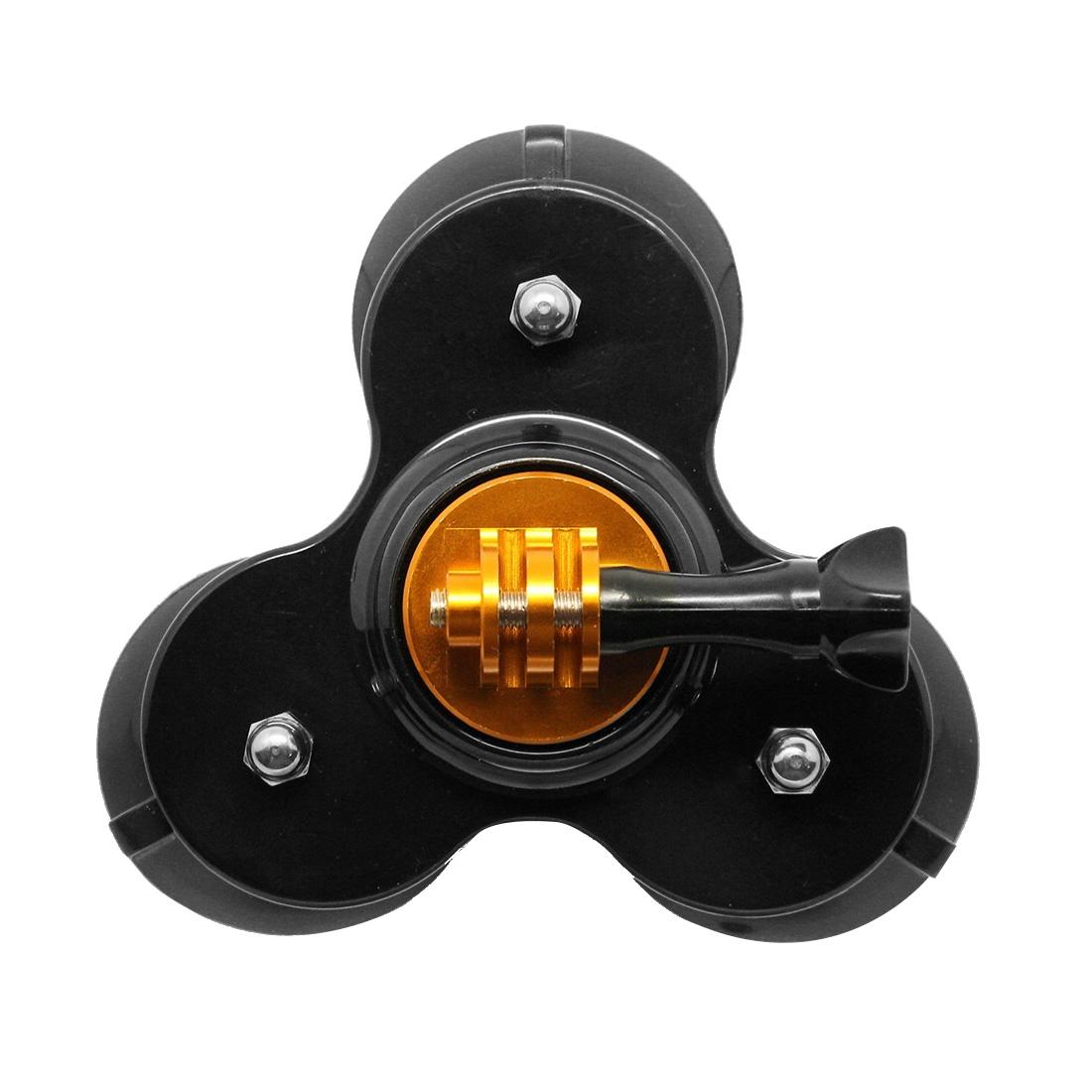 Universal Suction Cup Mount for Action Cameras with Tripod and Handle - Dark Blue 5