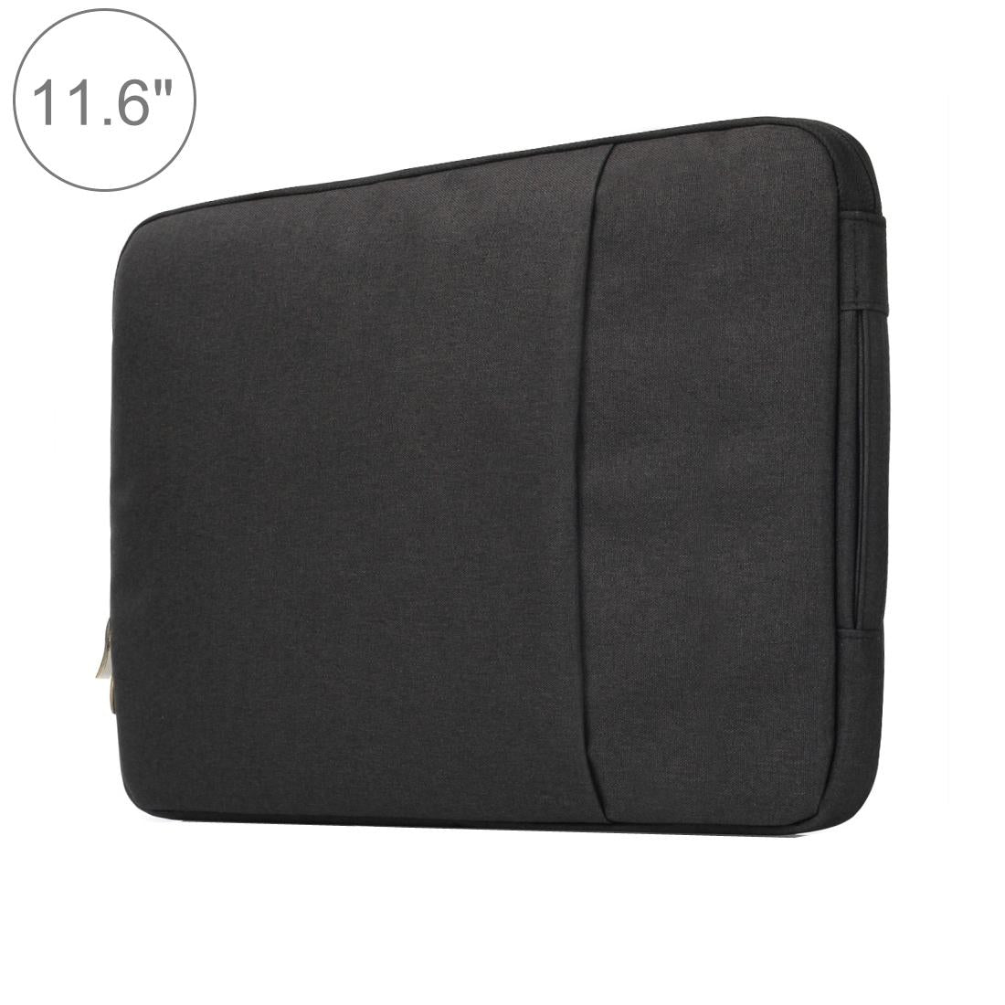 Universal Denim Laptop Case for 11.6 Notebooks - Portable and Stylish - Fits Macbook Air - 32.2x21.8x2cm - Dark Blue 9