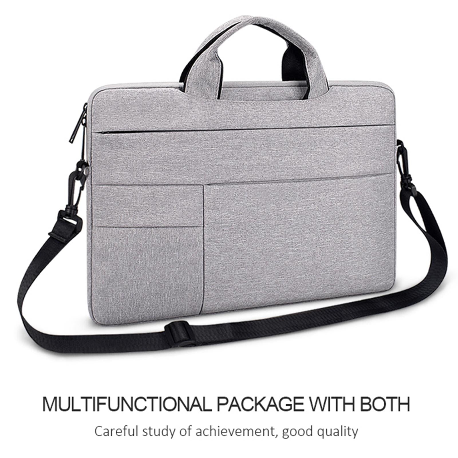 13.3 Inch Portable Laptop Shoulder Bag - Oxford Cloth & Nylon - Deep Space Gray 4