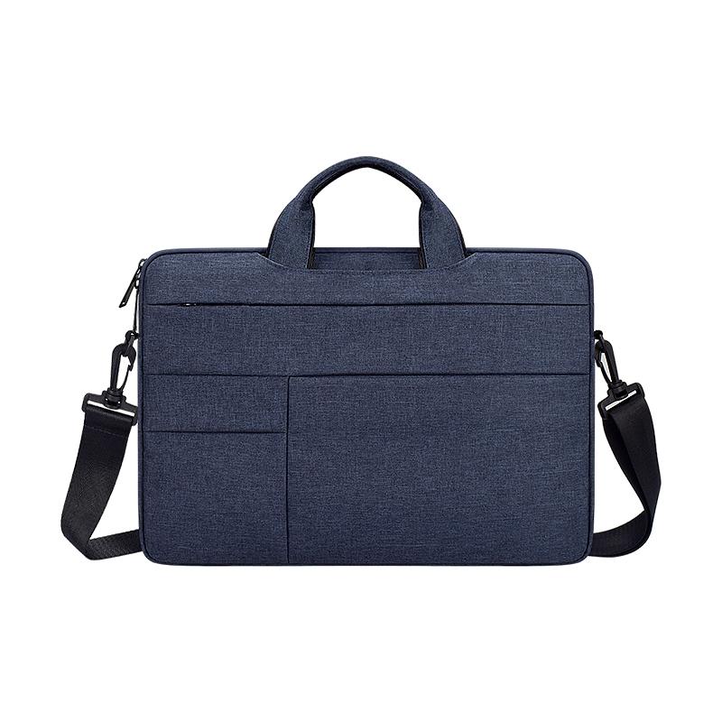 13.3 Inch Portable Laptop Shoulder Bag - Oxford Cloth & Nylon - Deep Space Gray 12