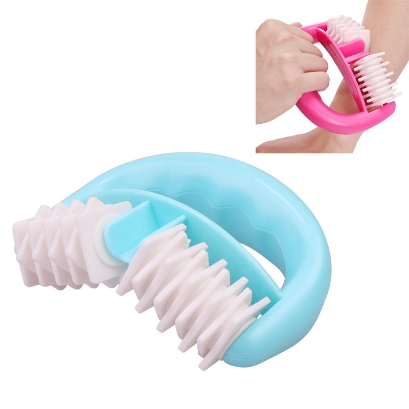 Portable Meridian Massager Compact Roller For Muscle Relief - Blue Dot 8