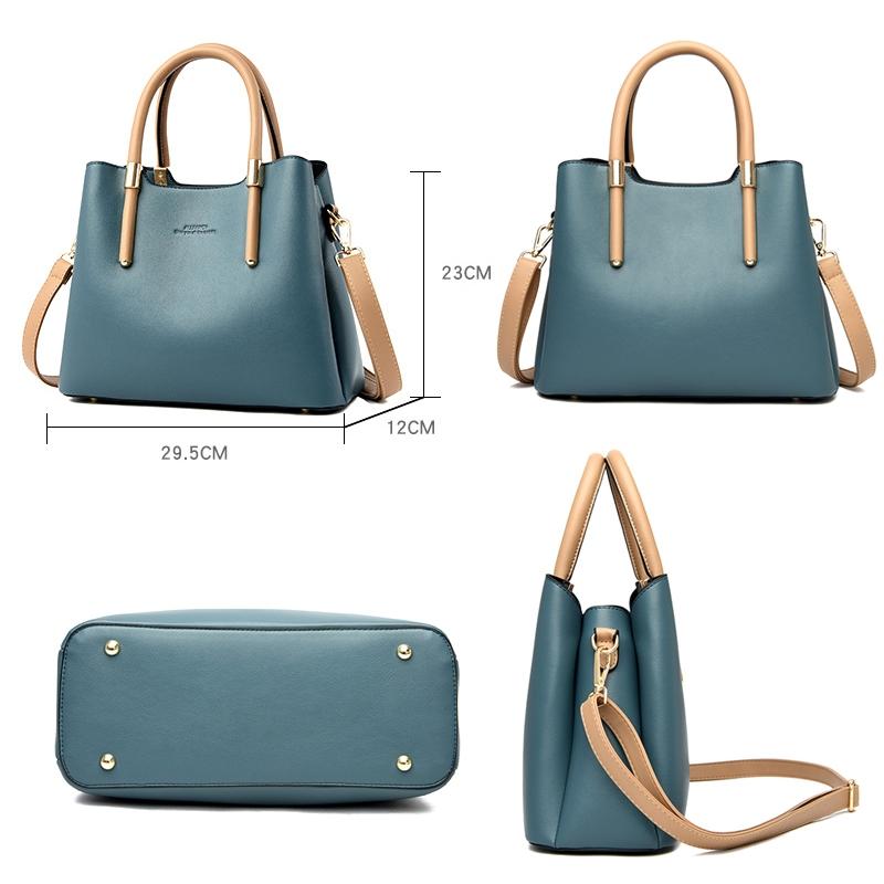 Stylish Bean Sand Tote Bag High Capacity - Bean Sand 3