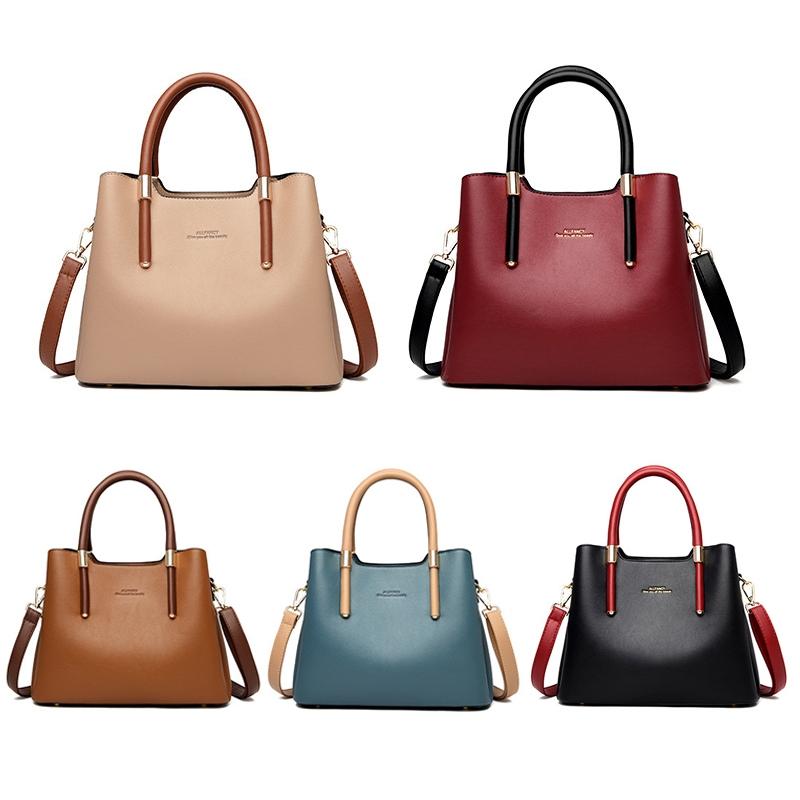 Stylish Bean Sand Tote Bag High Capacity - Bean Sand 5