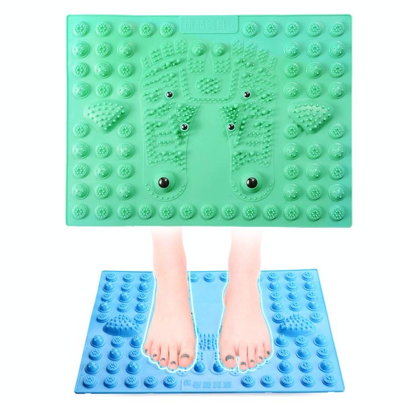 Foot Magnetic Therapy Massage Pad Toe Pressing Board - Red 8