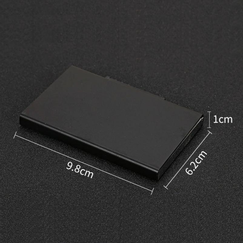 Aluminum Rfid Blocking Credit Card Holder - Golden 3