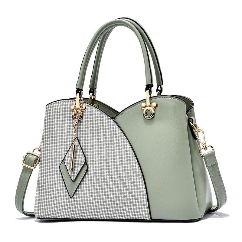 Spacious Texture Handbag - Large Capacity - Black 9