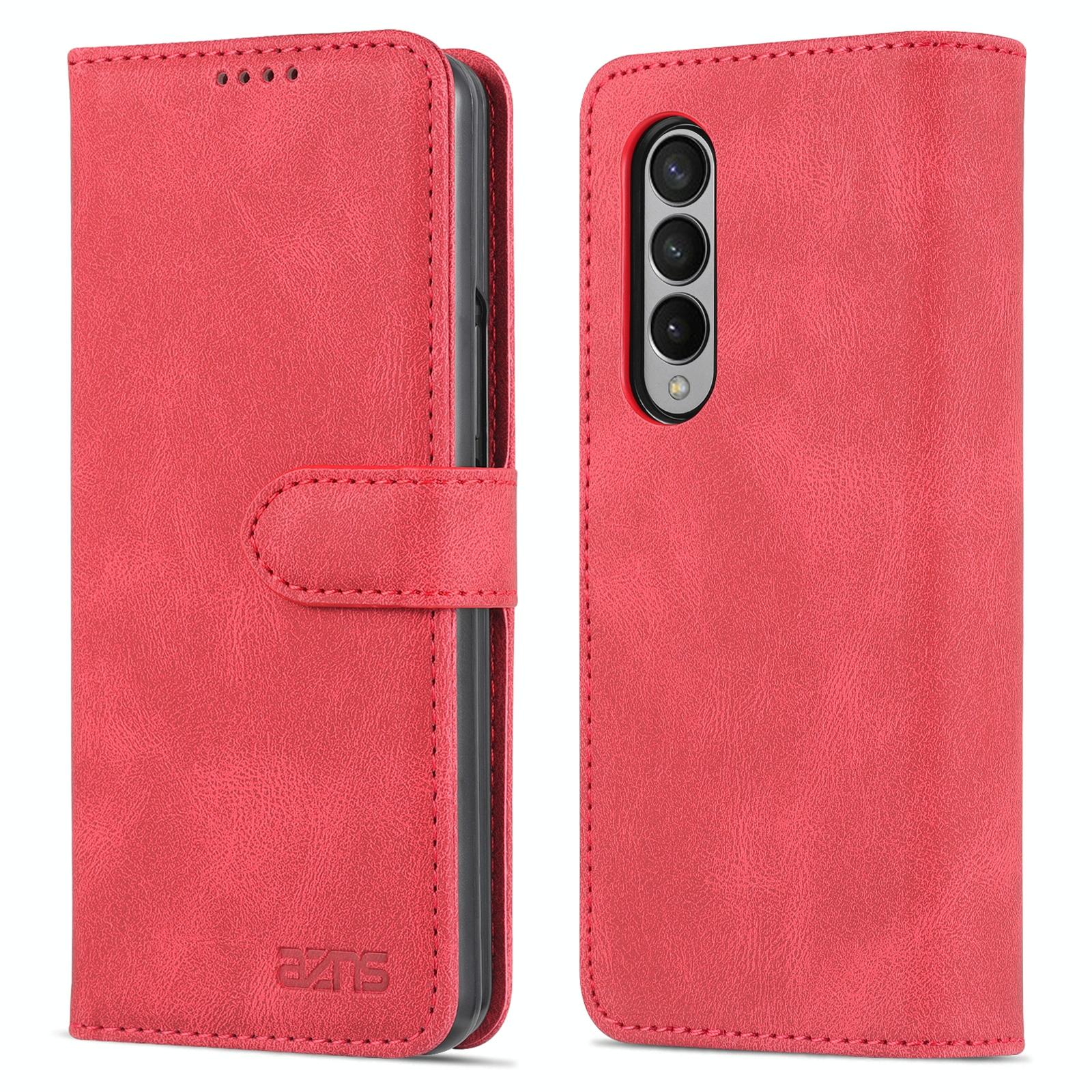 For Samsung Galaxy Z Fold4 5G Horizontal Flip Tpu Phone Case - Green 9