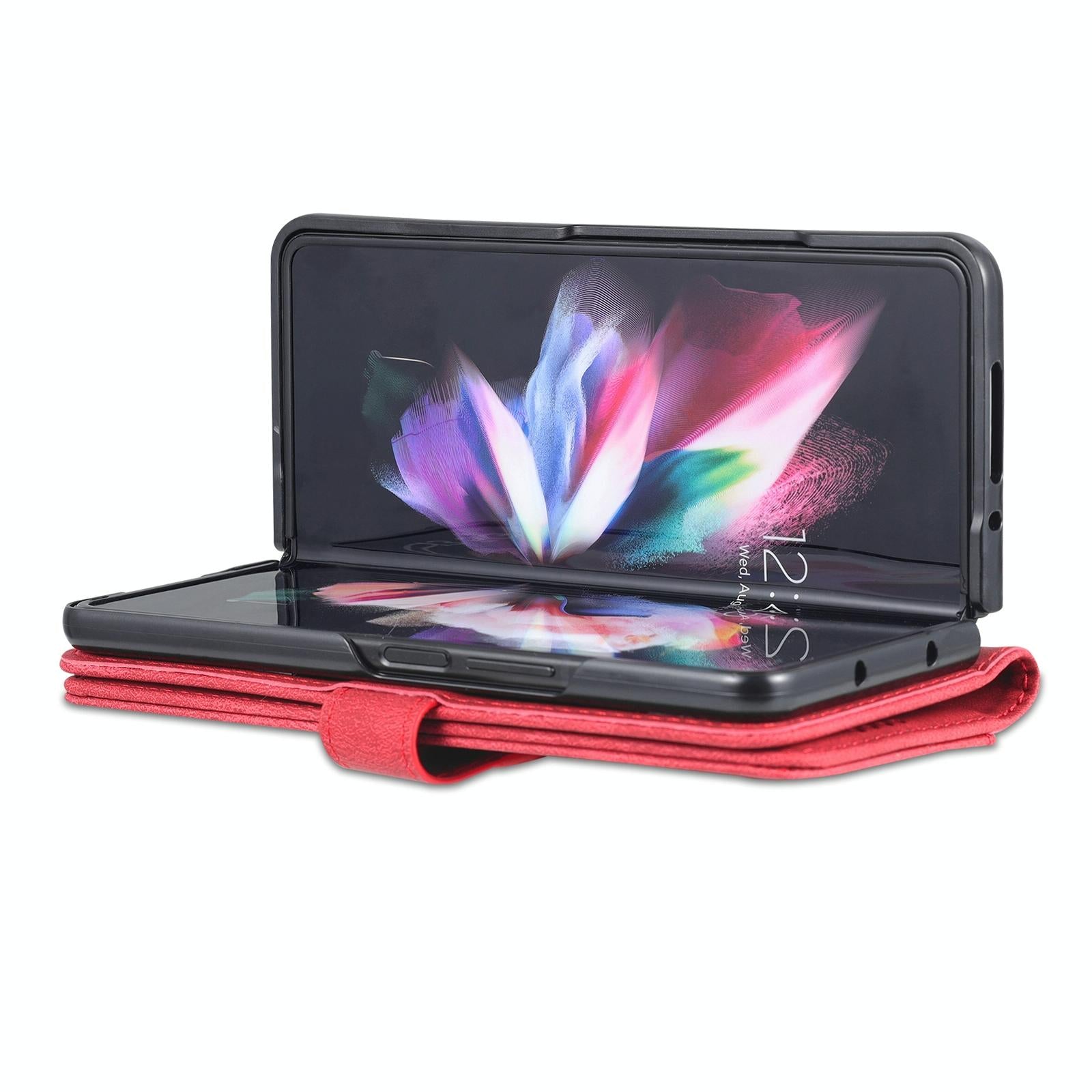 For Samsung Galaxy Z Fold4 5G Horizontal Flip Tpu Phone Case - Green 13