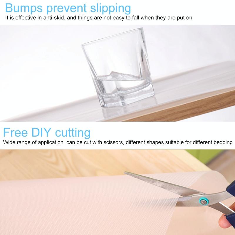 Waterproof Diamond Texture Cut off Cabinet Drawer Mat - 30x150cm - Pink 5